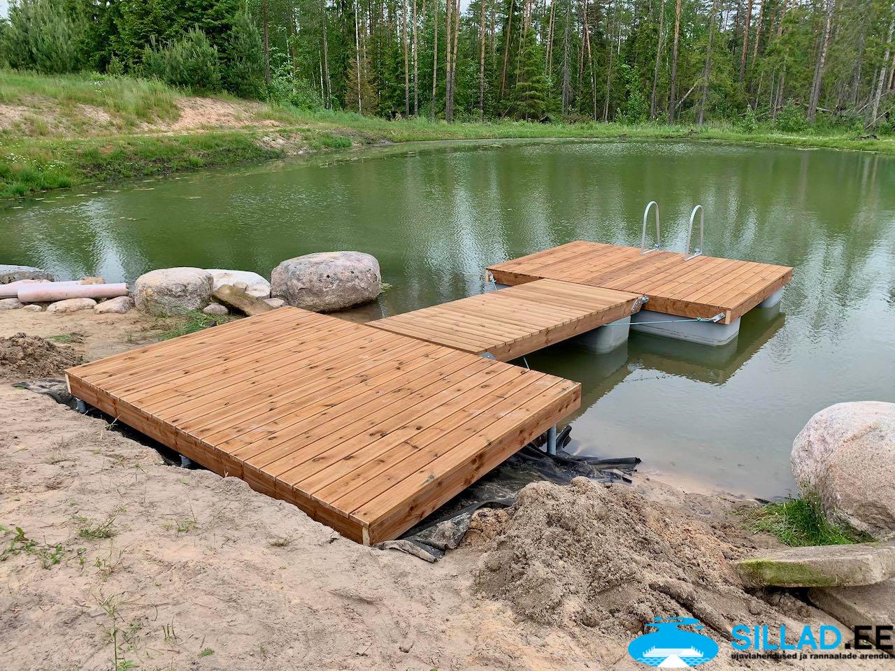 rannaalade arendus, platvorm, ujumissild, ujumisplatvorm