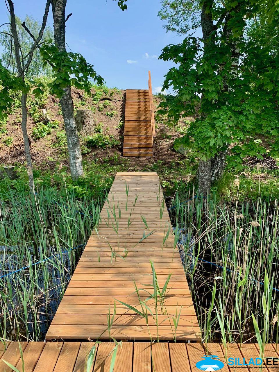 trepid, rannaalade arendus, platvorm, ujumissild, ujumisplatvorm