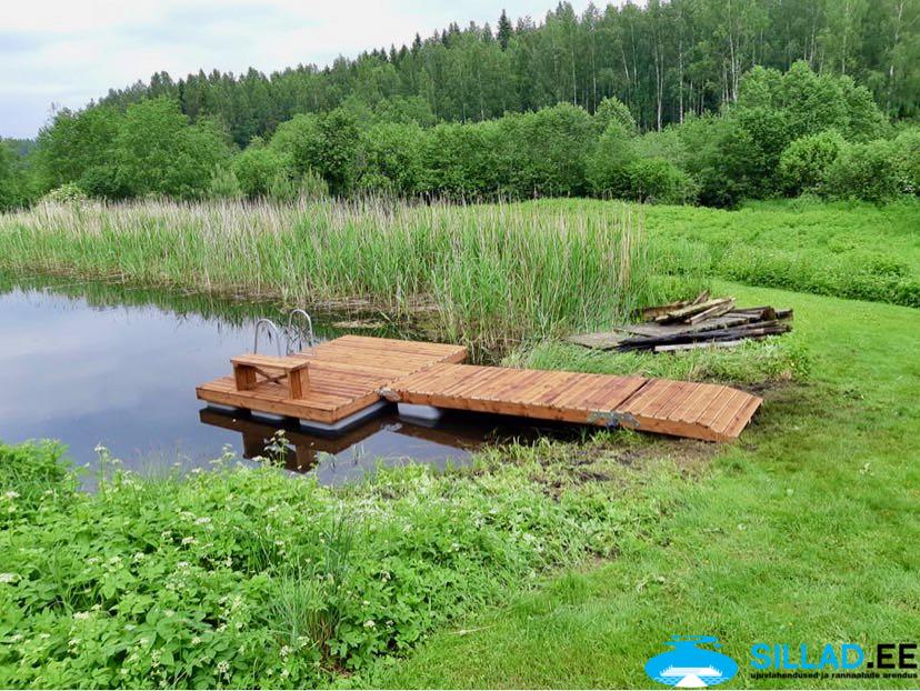 rannaalade arendus, platvorm, ujumissild, ujumisplatvorm