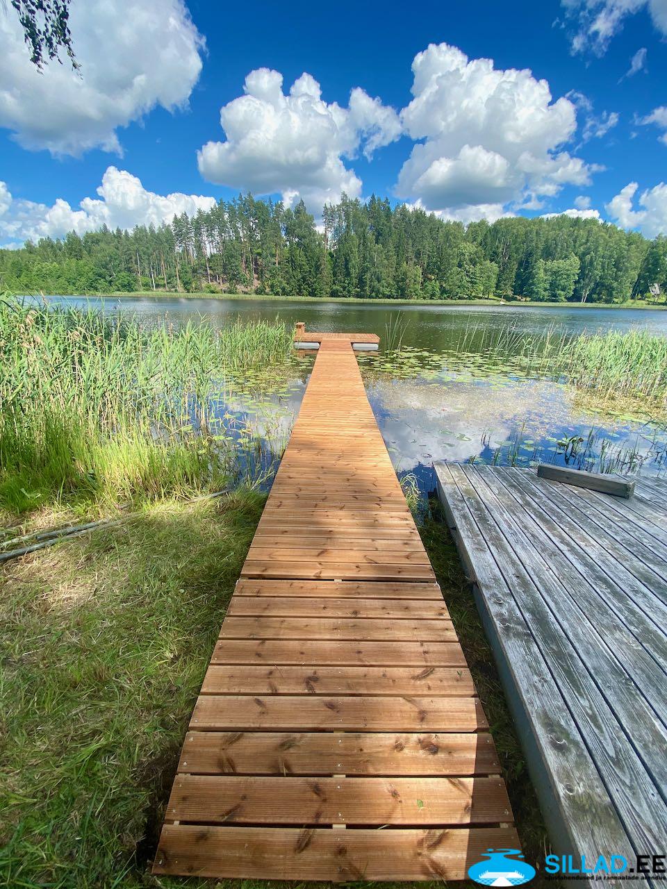 rannaalade arendus, platvorm, ujumissild, ujumisplatvorm