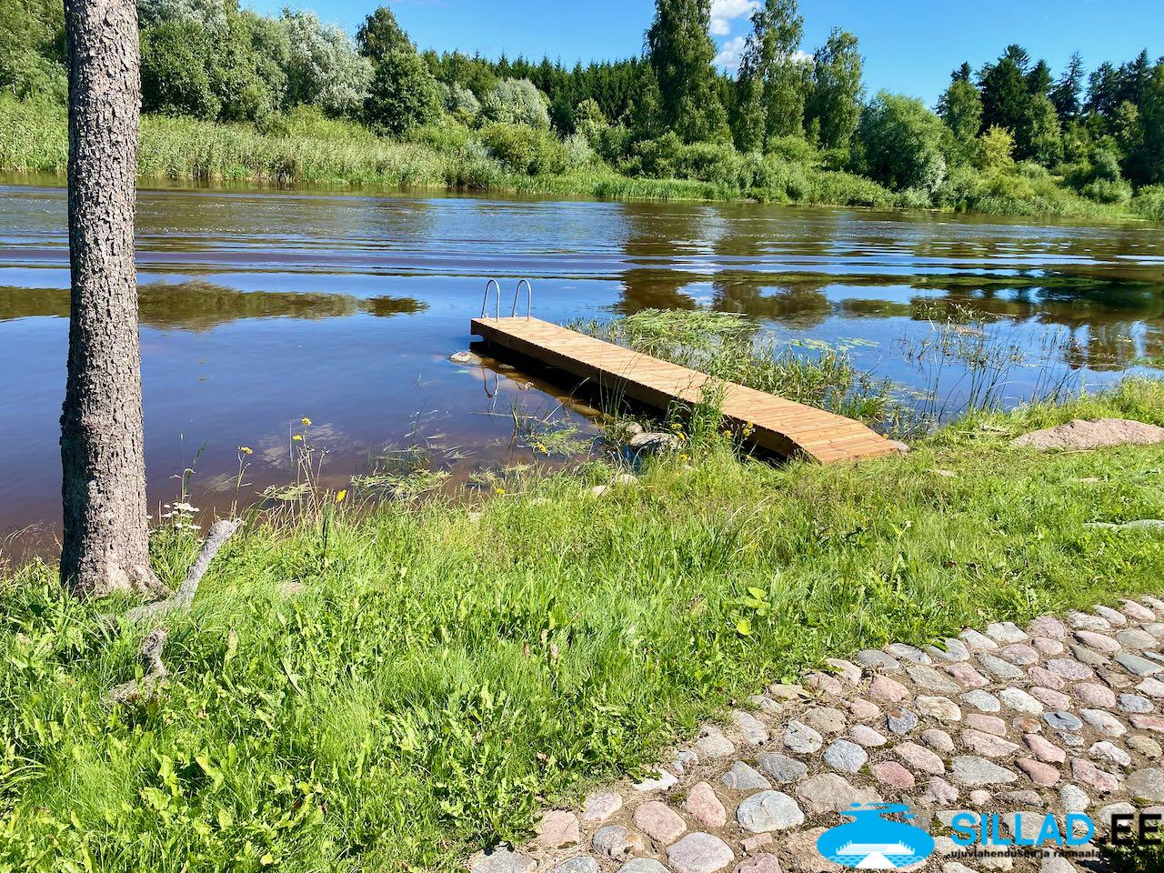rannaalade arendus, platvorm, ujumissild, ujumisplatvorm