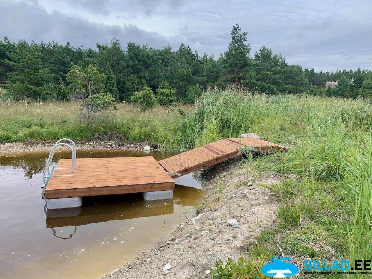 rannaalade arendus, platvorm, ujumissild, ujumisplatvorm