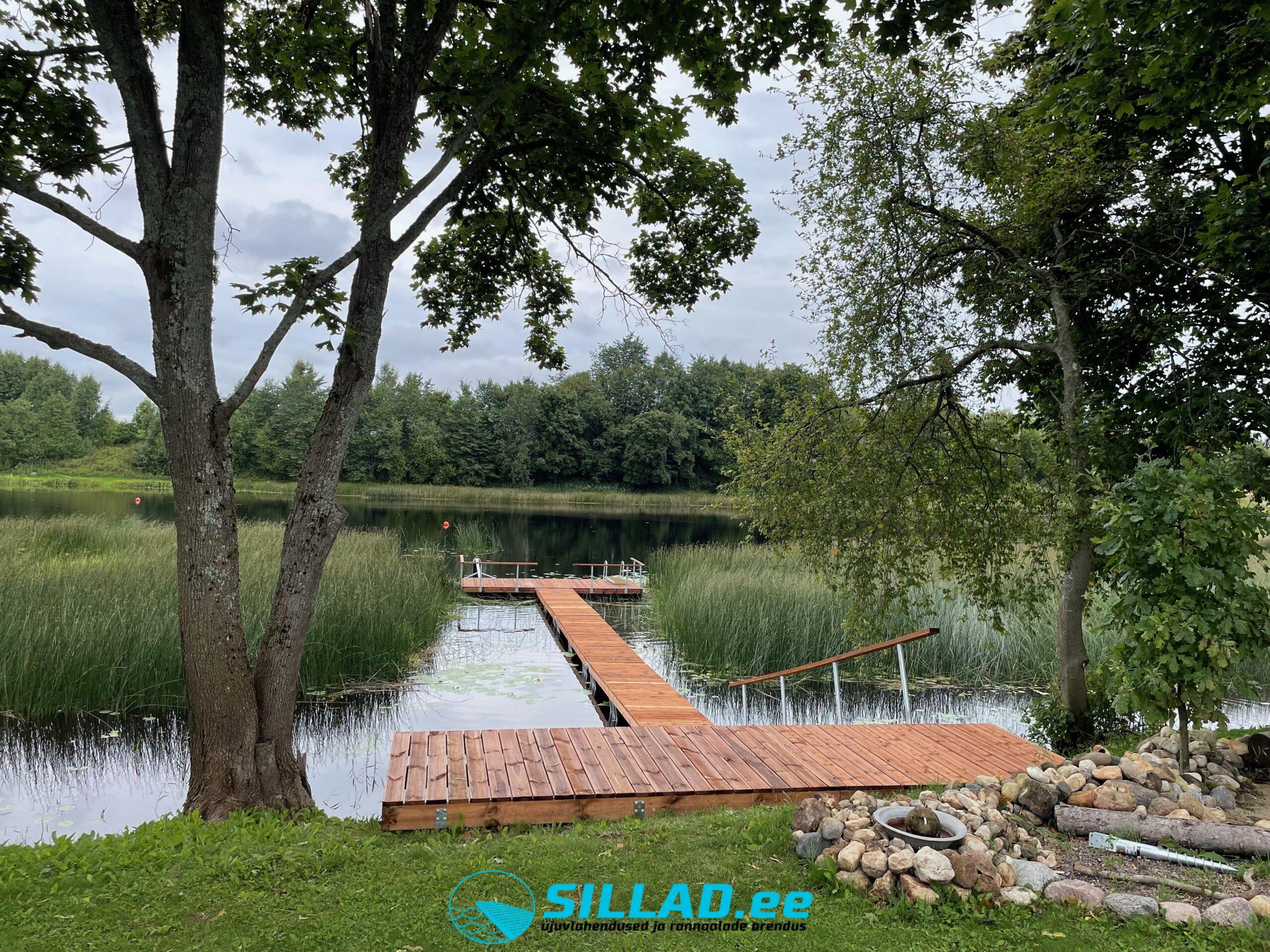 paadisild, paadikai, ujumissild, platvorm, terrass